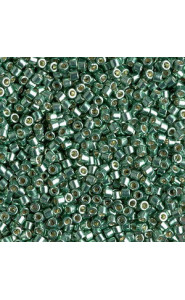 Miyuki delica beads 10/0 - Duracoat galvanized sea green DBM-1845